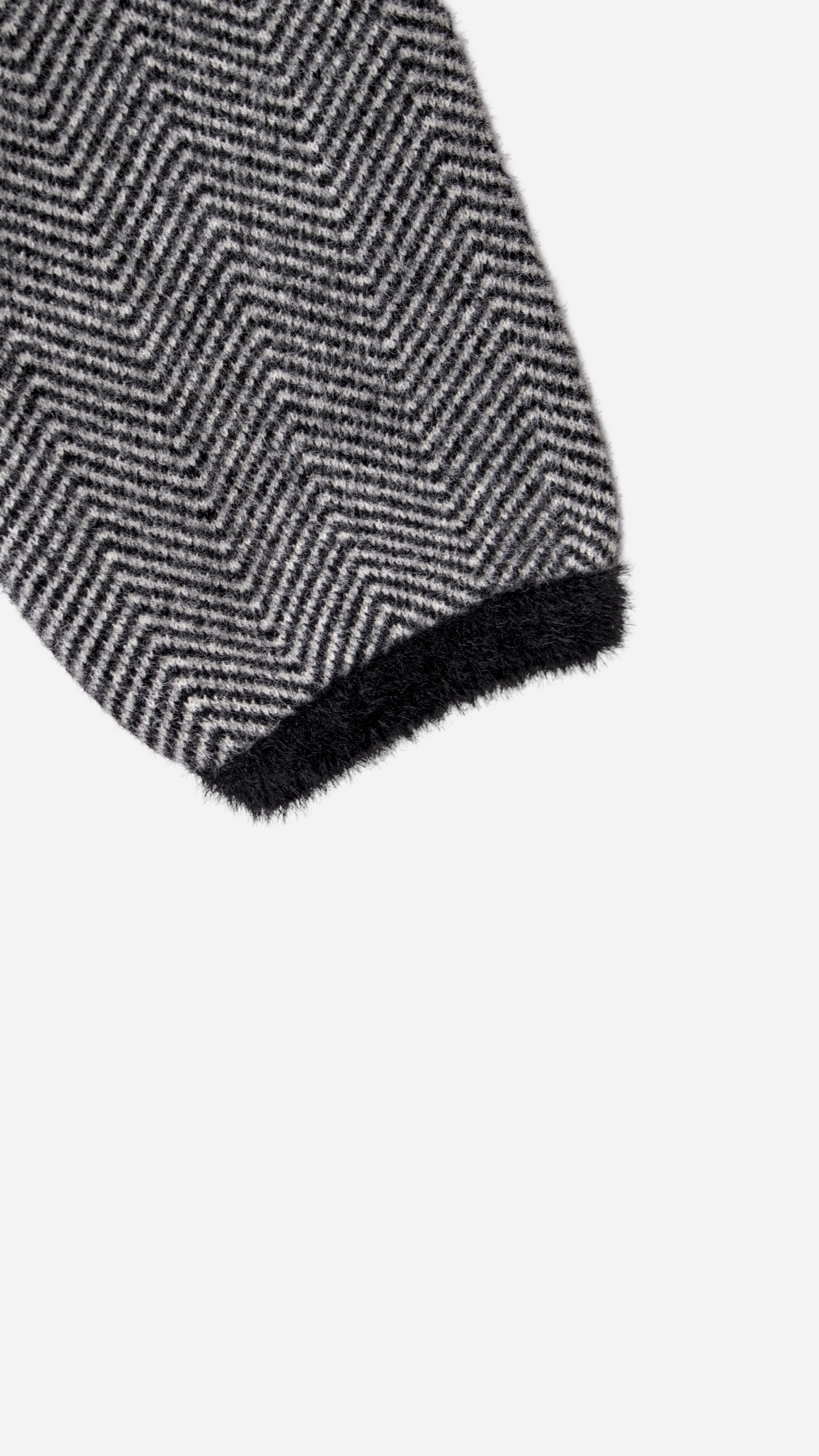 STRIPED KNITTED CARDIGAN