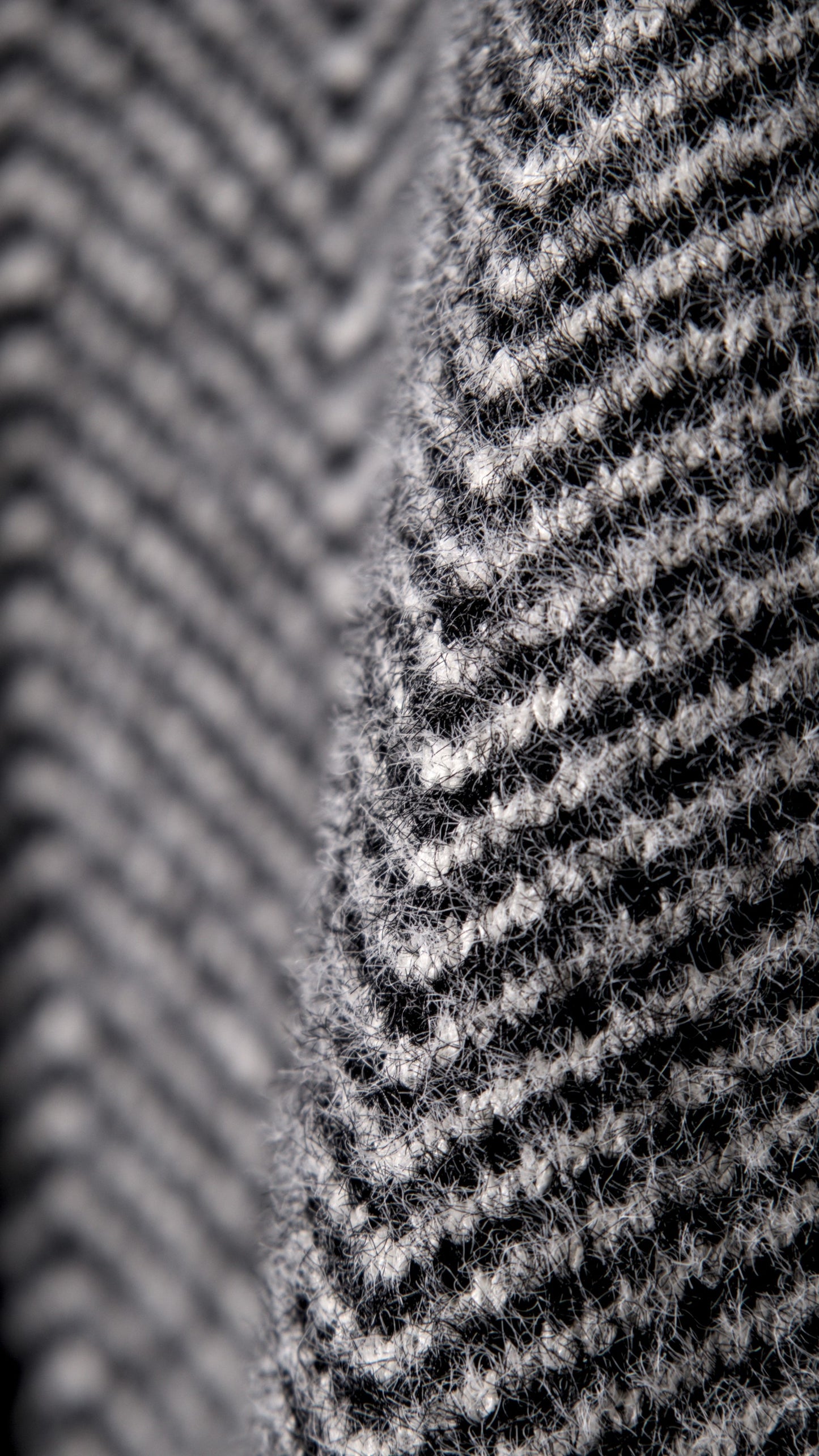 STRIPED KNITTED CARDIGAN