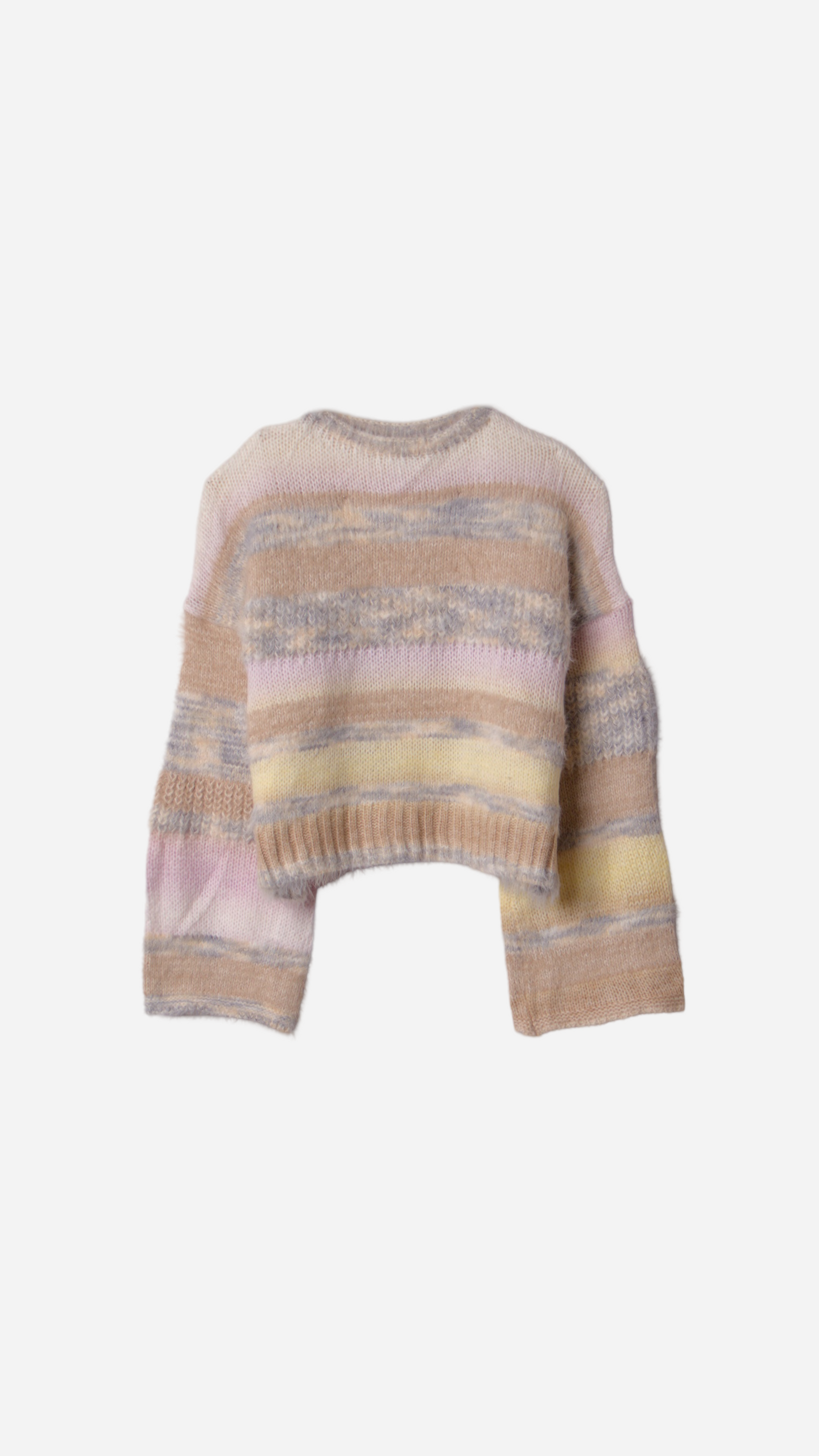 OVERSIZE FIT FUR EFFECT SWEATER