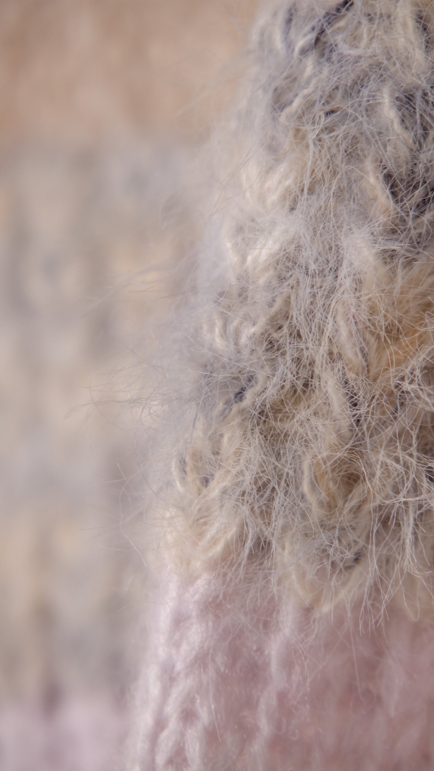 OVERSIZE FIT FUR EFFECT SWEATER