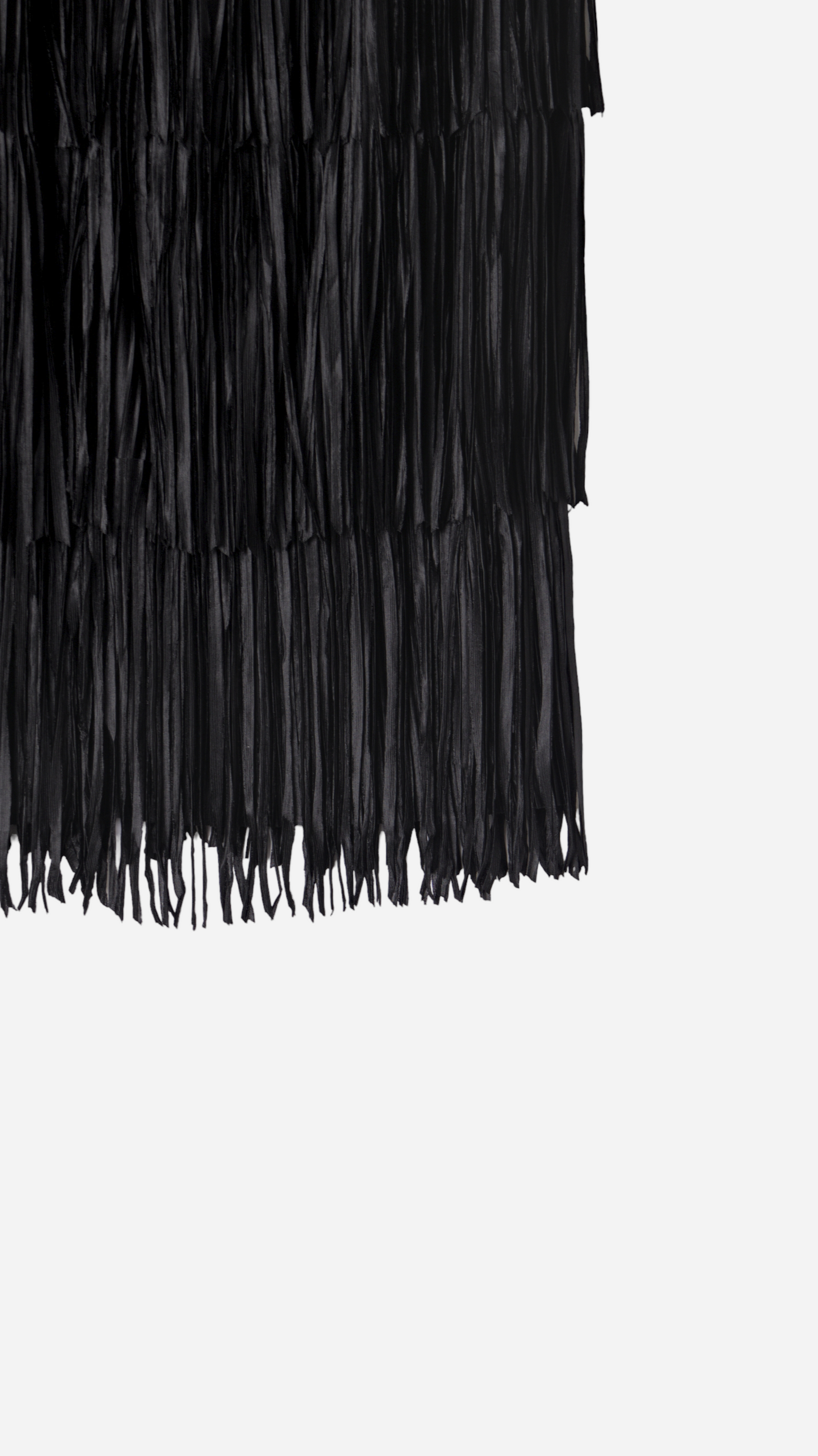 FRINGED PIPE SKIRT