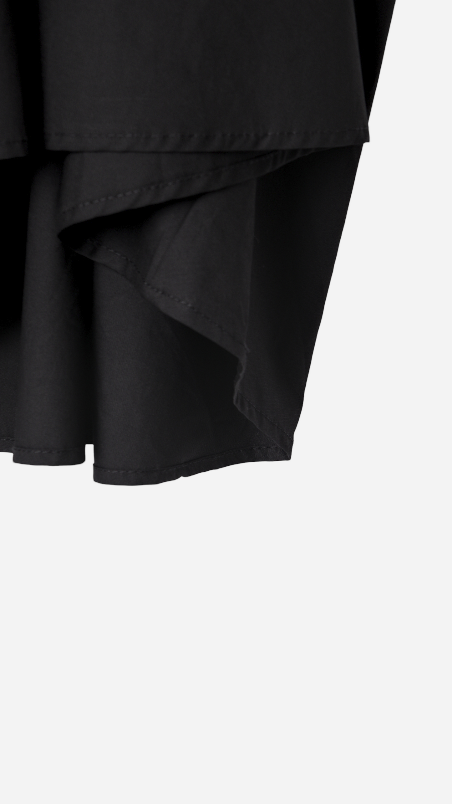 MIDI SKIRT WITH FLOWER STRUCTURE