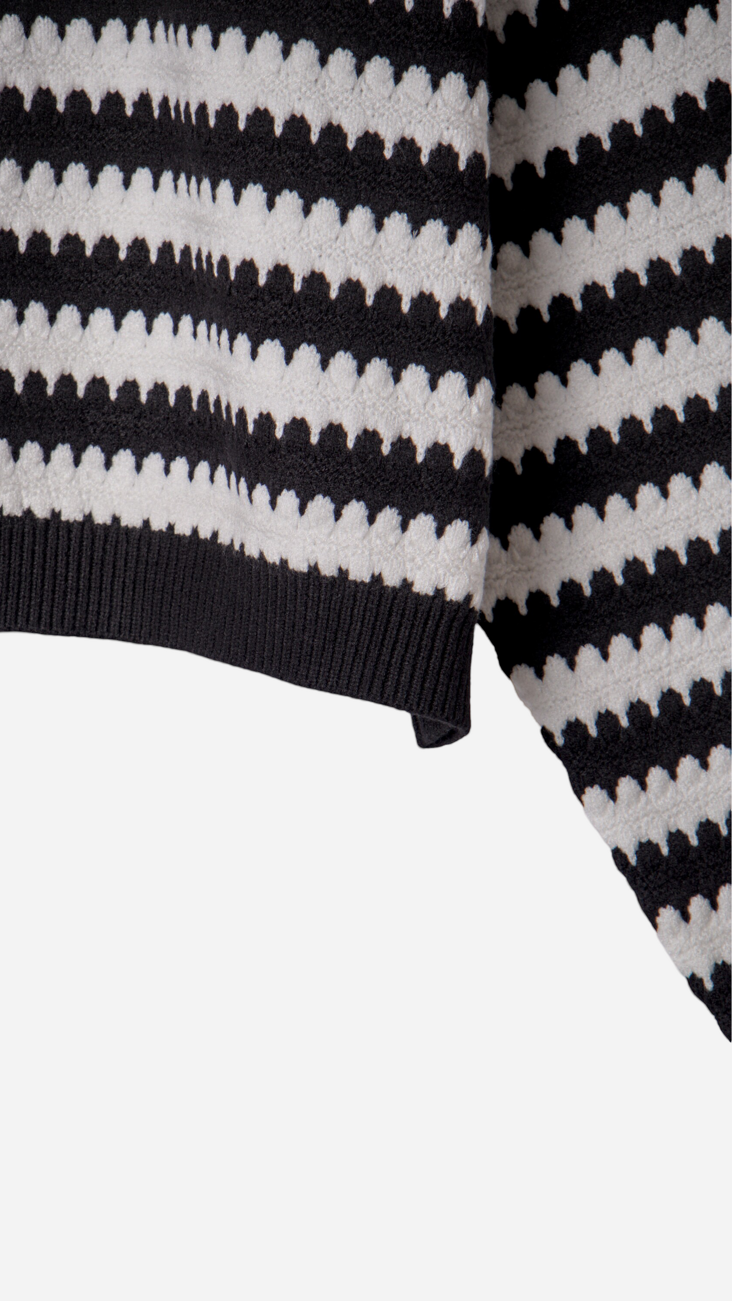 BASIC STRIPED KNITTED JERSEY