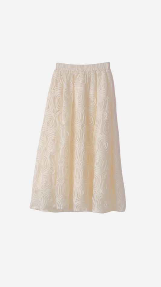 FALDA MIDI TUL ESTRUCTURA CIRCULO