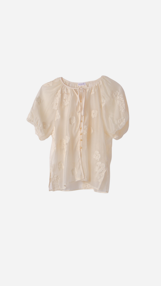 BLUSA VICTORIAN BORDADO FLOR
