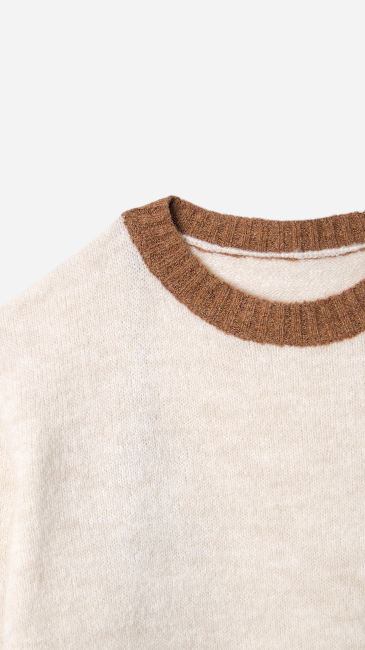 KNITTED JERSEY WITH SIDE POCKET