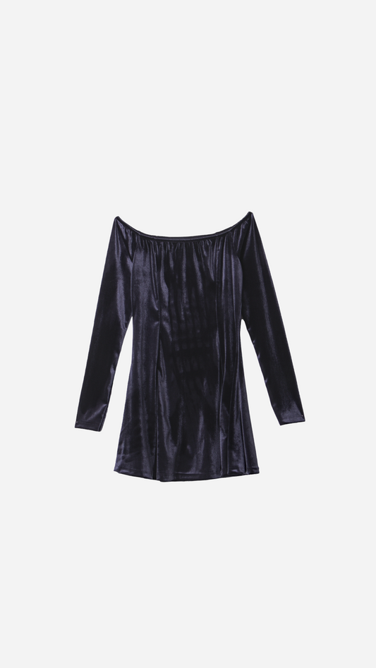 VESTIDO MINI TERCIOPELO