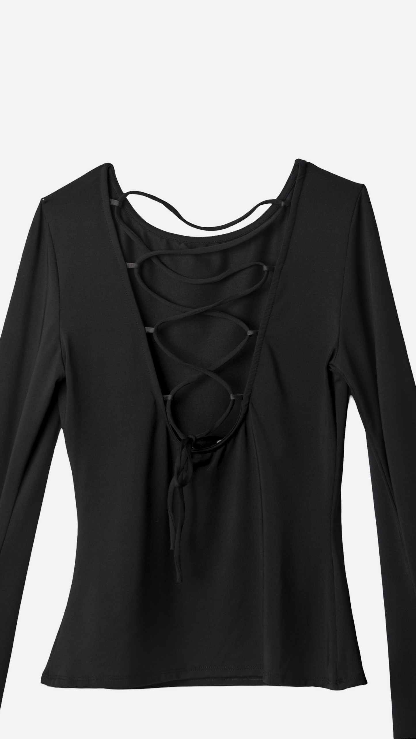 BELL SLEEVE T-SHIRT WITH BACK DETAIL