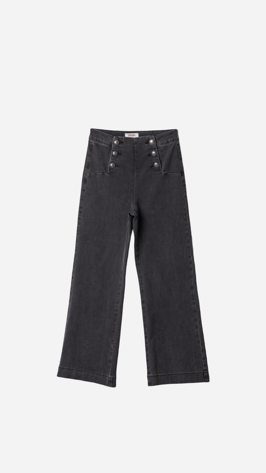 TEJANOS WIDE LEG TIRO ALTO BOTONES