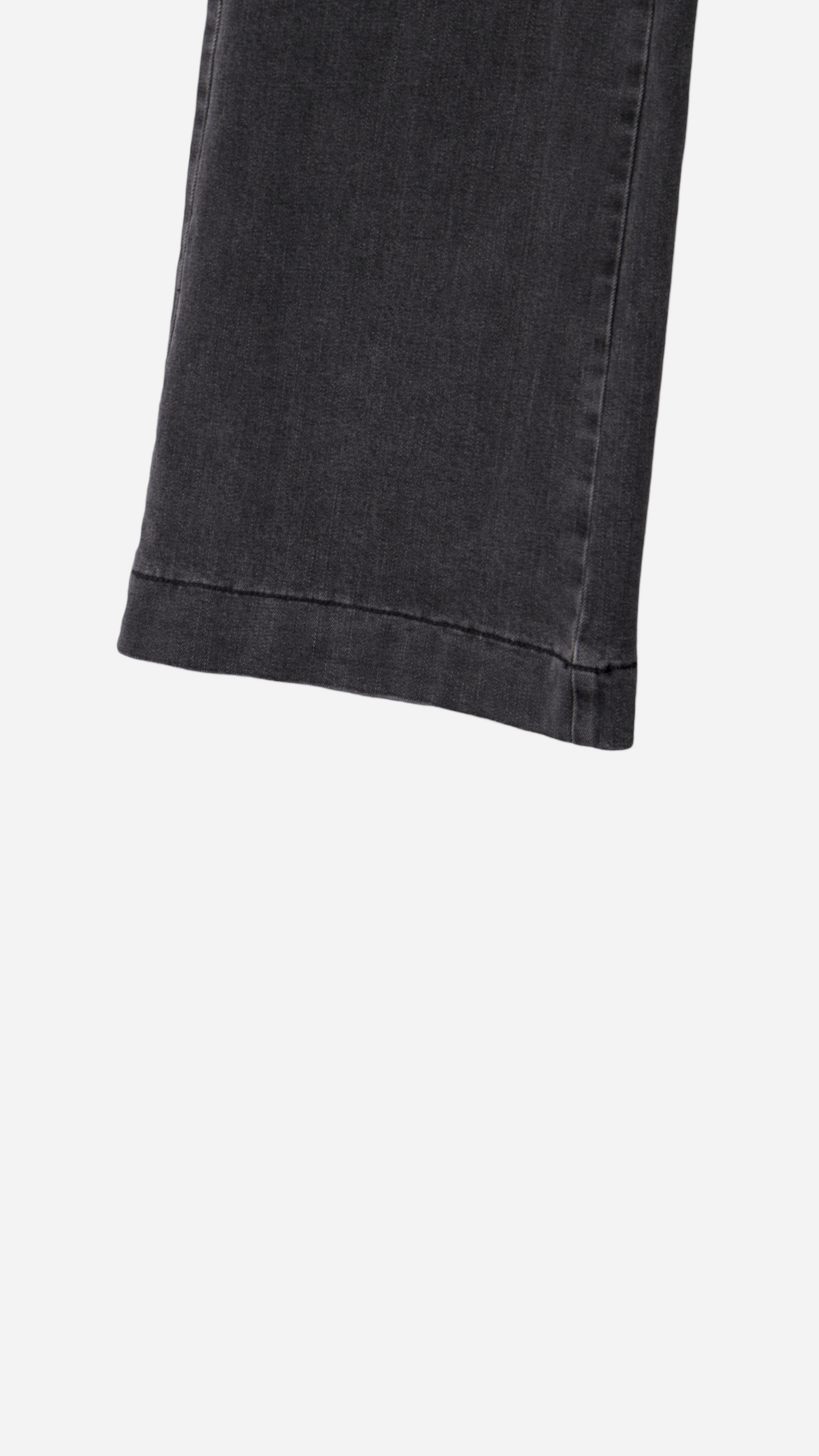 HIGH WAIST WIDE LEG BUTTONED JEANS