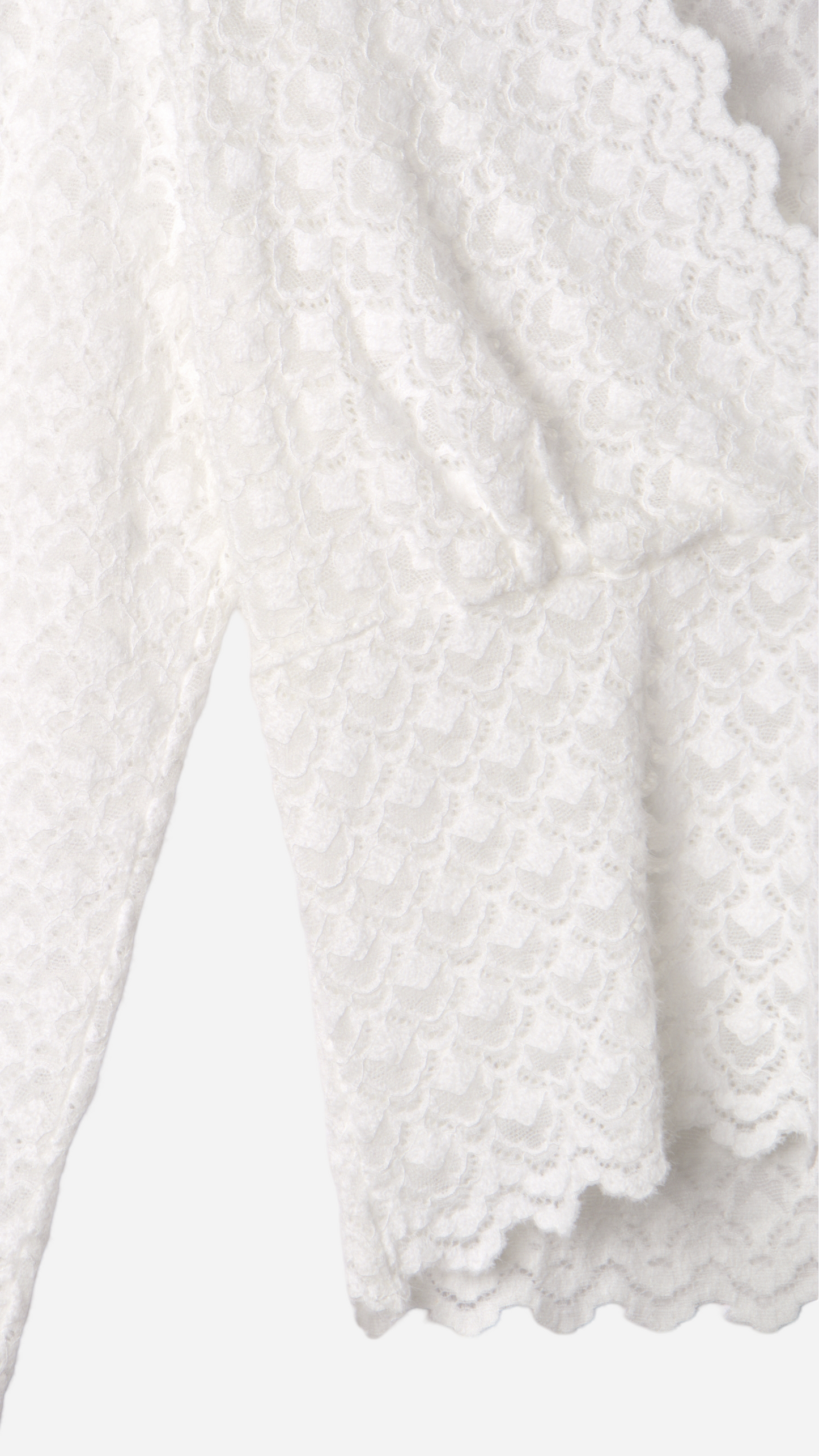 LACE KNITTED T-SHIRT