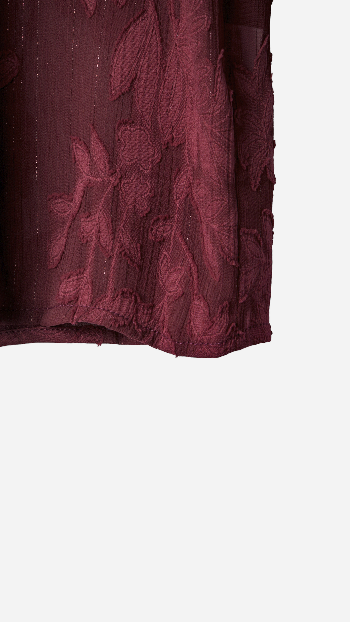 FLOWER EMBROIDERED SHIRT