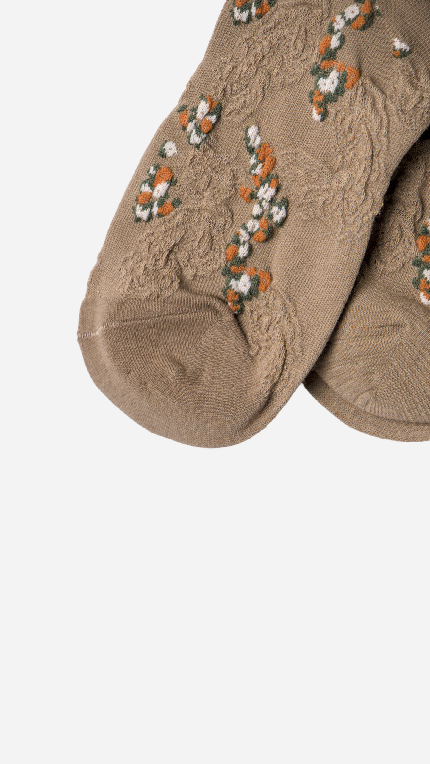 CALCETINES ESTAMPADO FLORES