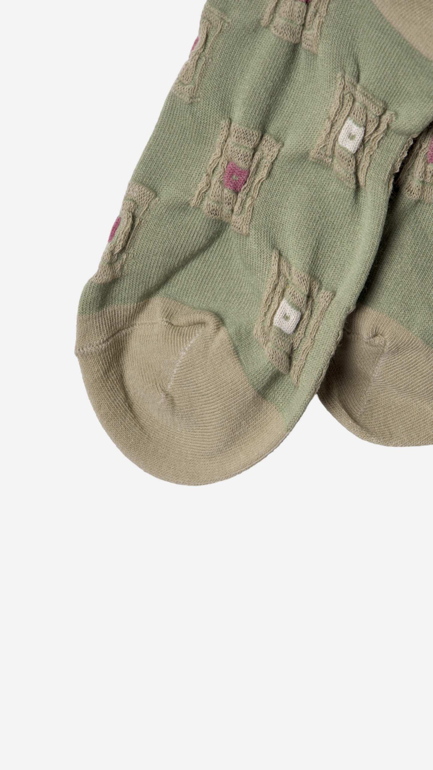 CALCETINES ESTAMPADO A CUADROS