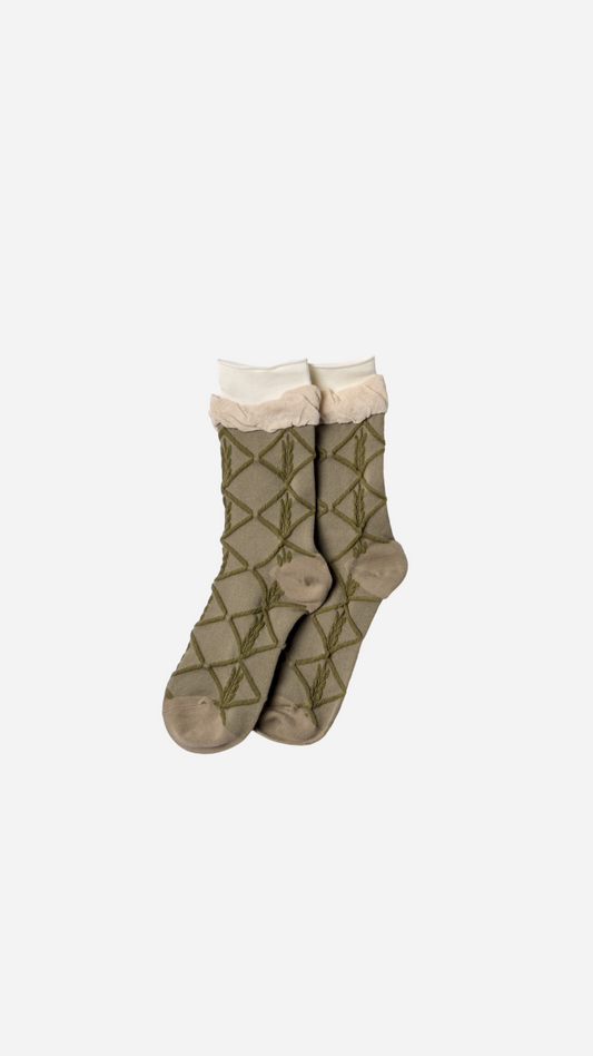 CALCETINES ESTAMPADO ROMBOS