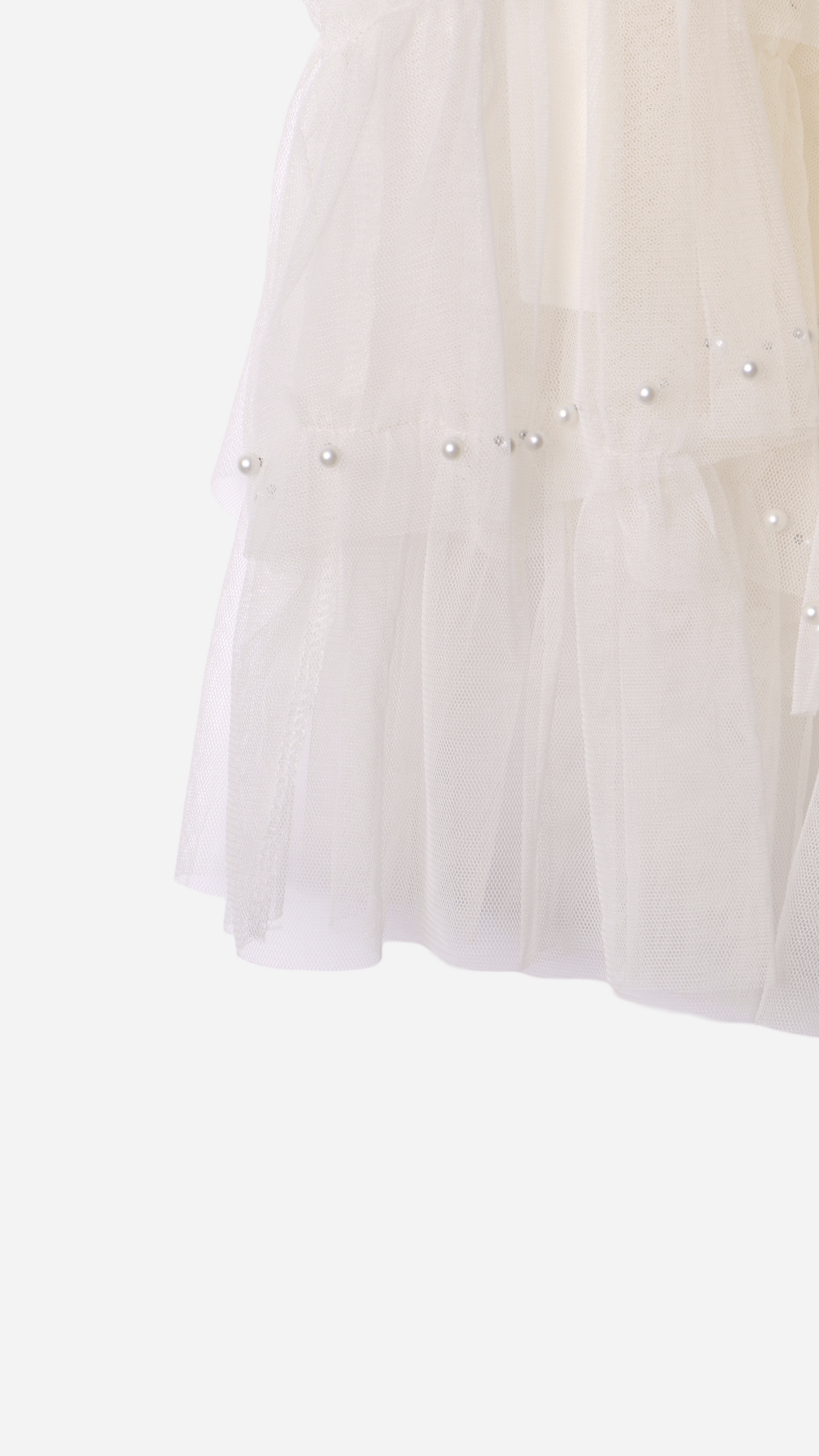 FALDA MIDI FLORES 3D JOYAS