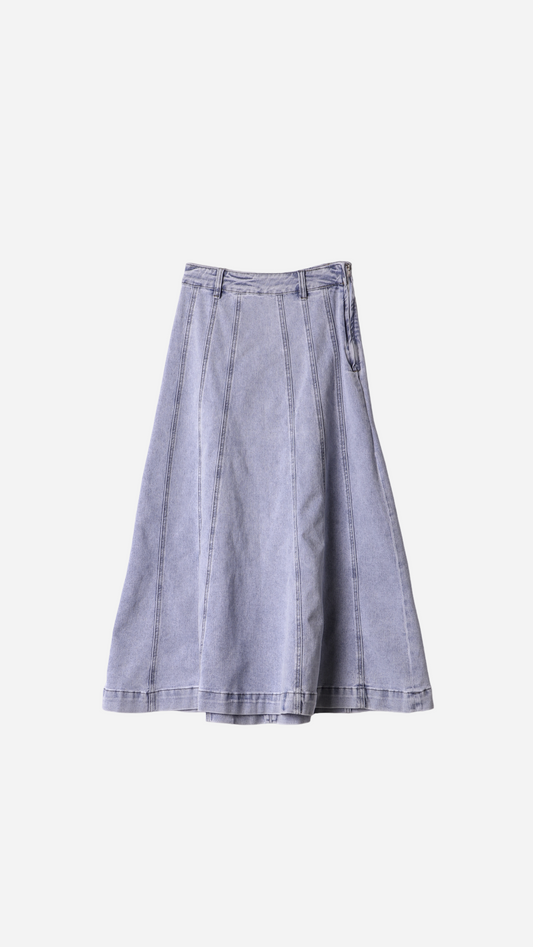 FALDA MIDI VAQUERA
