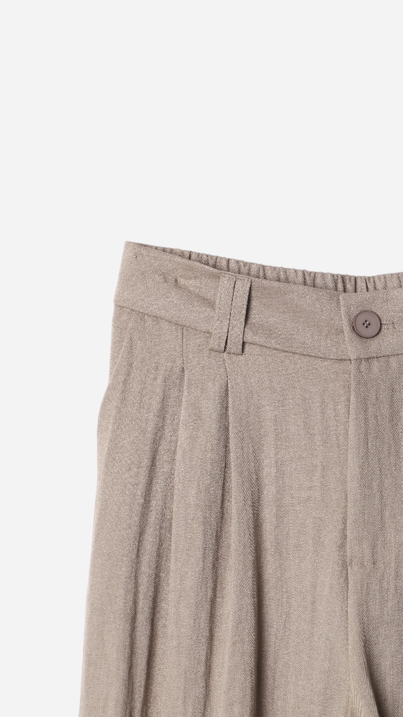 PANTALÓN WIDE LEG PINZAS