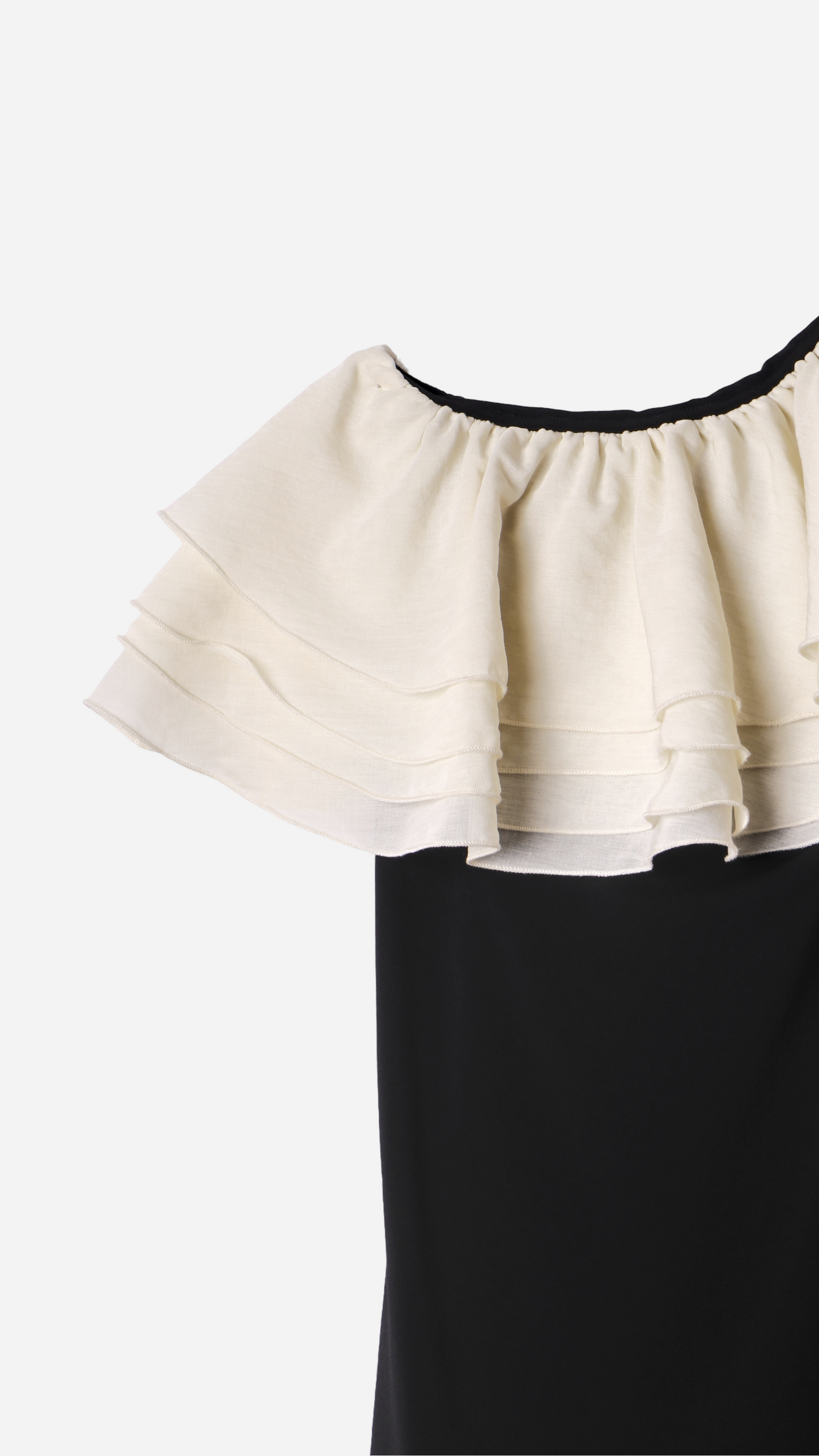 VESTIDO CORTO VOLANTES