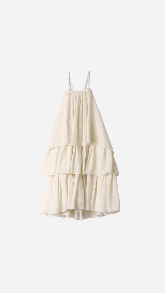VESTIDO CORTO VOLANTES